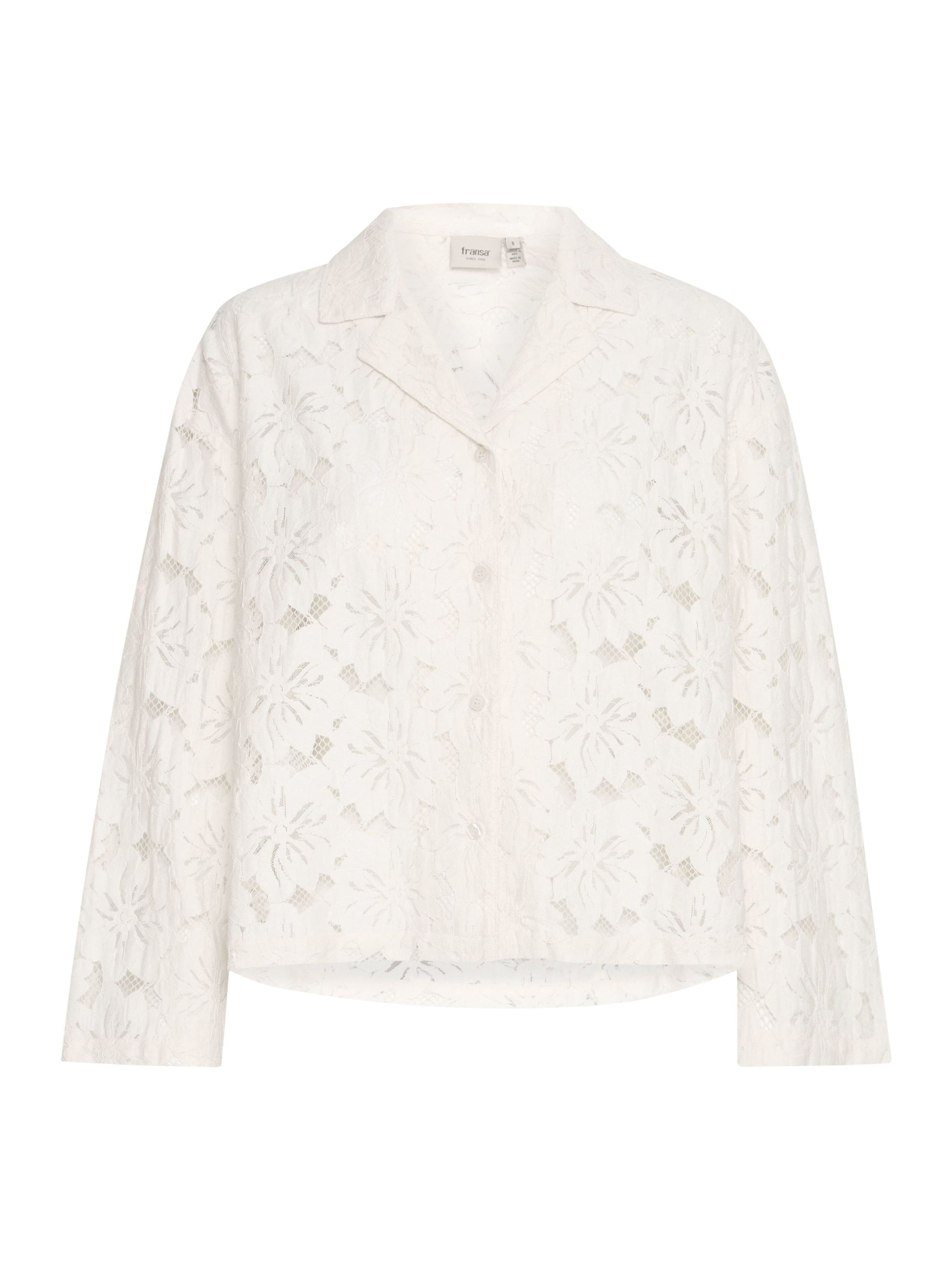 Fransa Bluse 'FRBONNI SH 1' in Beige: Vorderseite