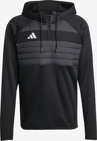 Sweat de sport 'Tiro 25 Essentials' ADIDAS PERFORMANCE en noir : devant