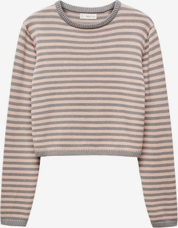 MANGO TEEN Pullover 'Over' in Grau: predná strana