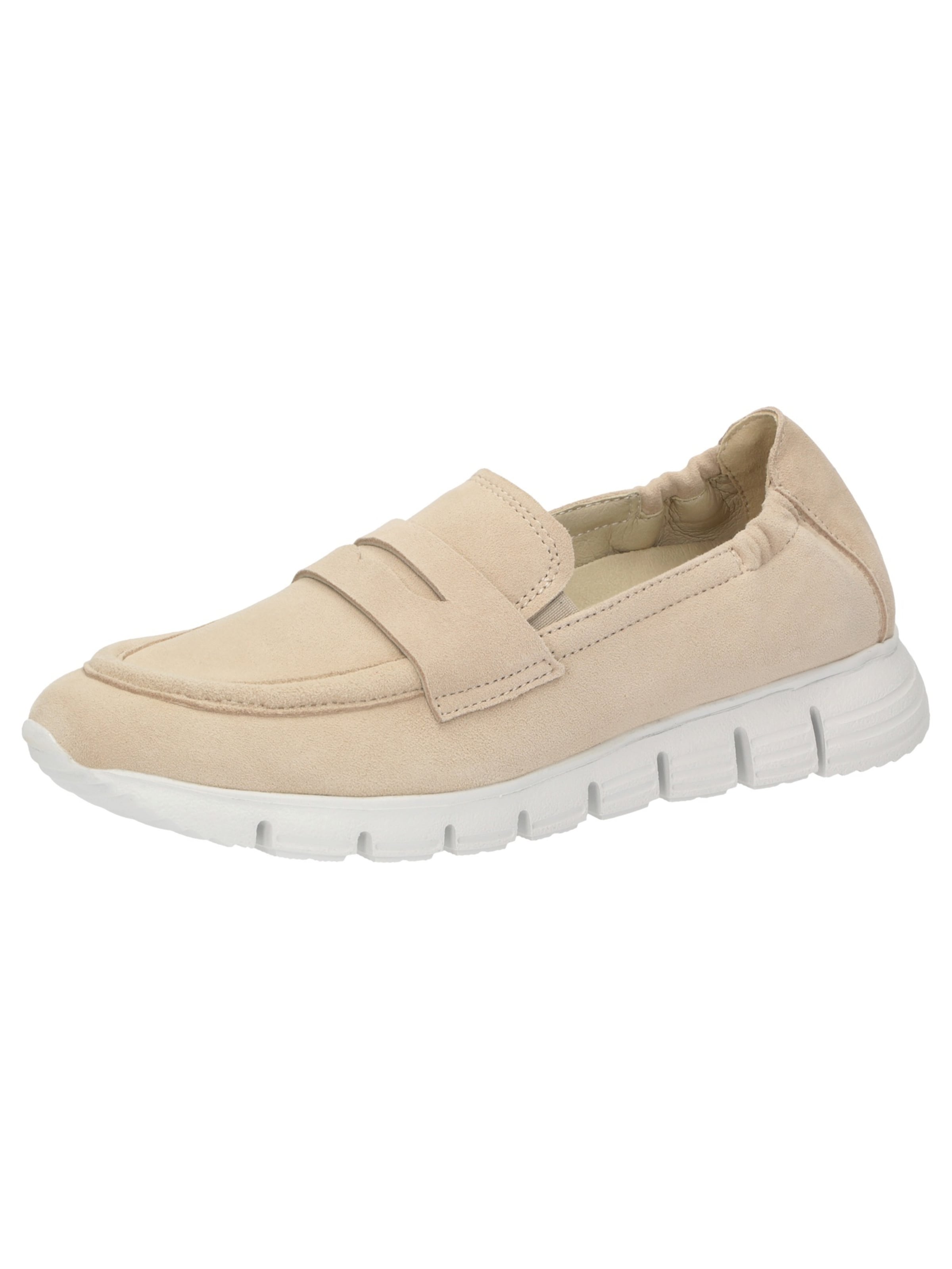 SIOUX Slipper 'Mokrunner' in Beige: Vorderseite