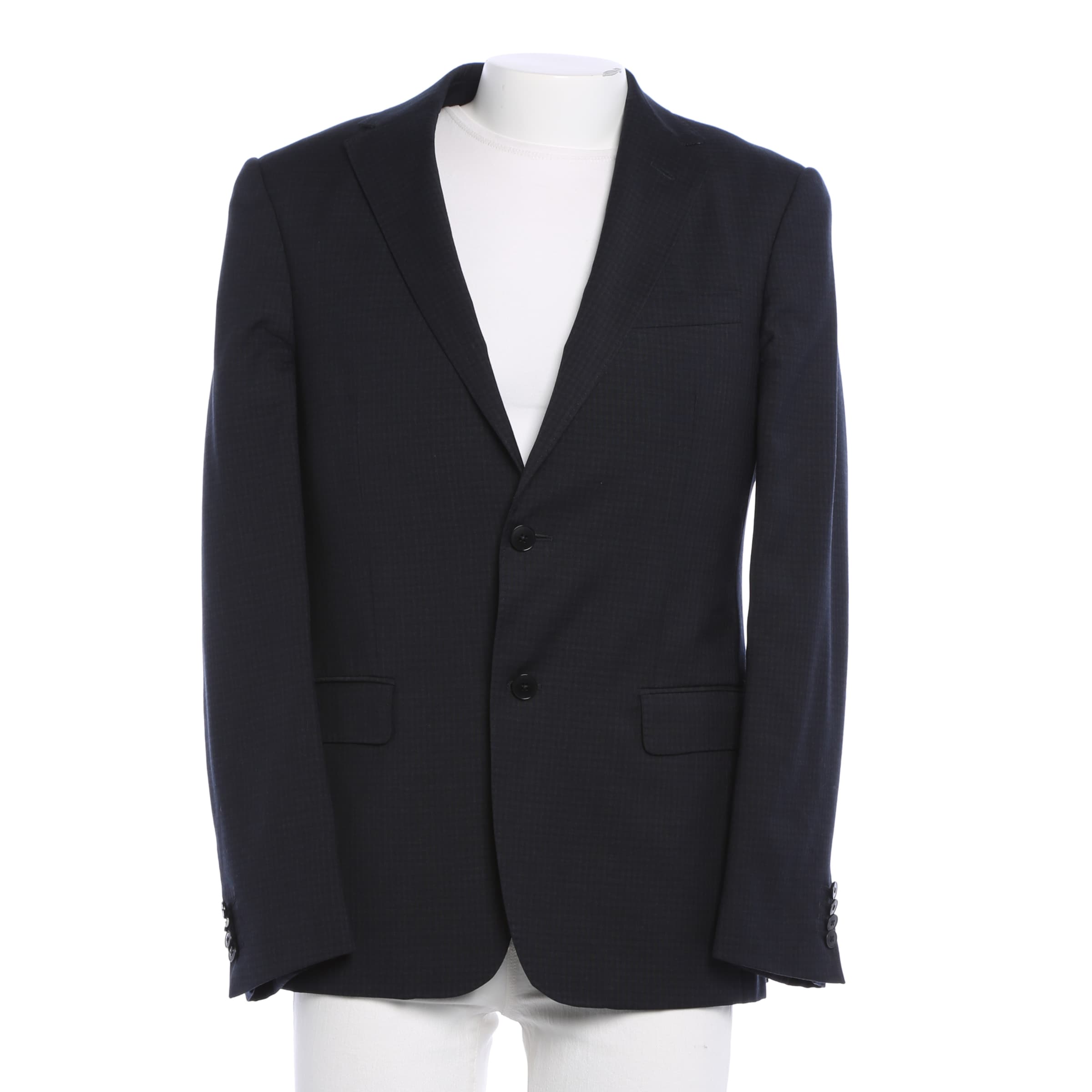 Zegna Suit Jacket in M-L in Navy, Item view