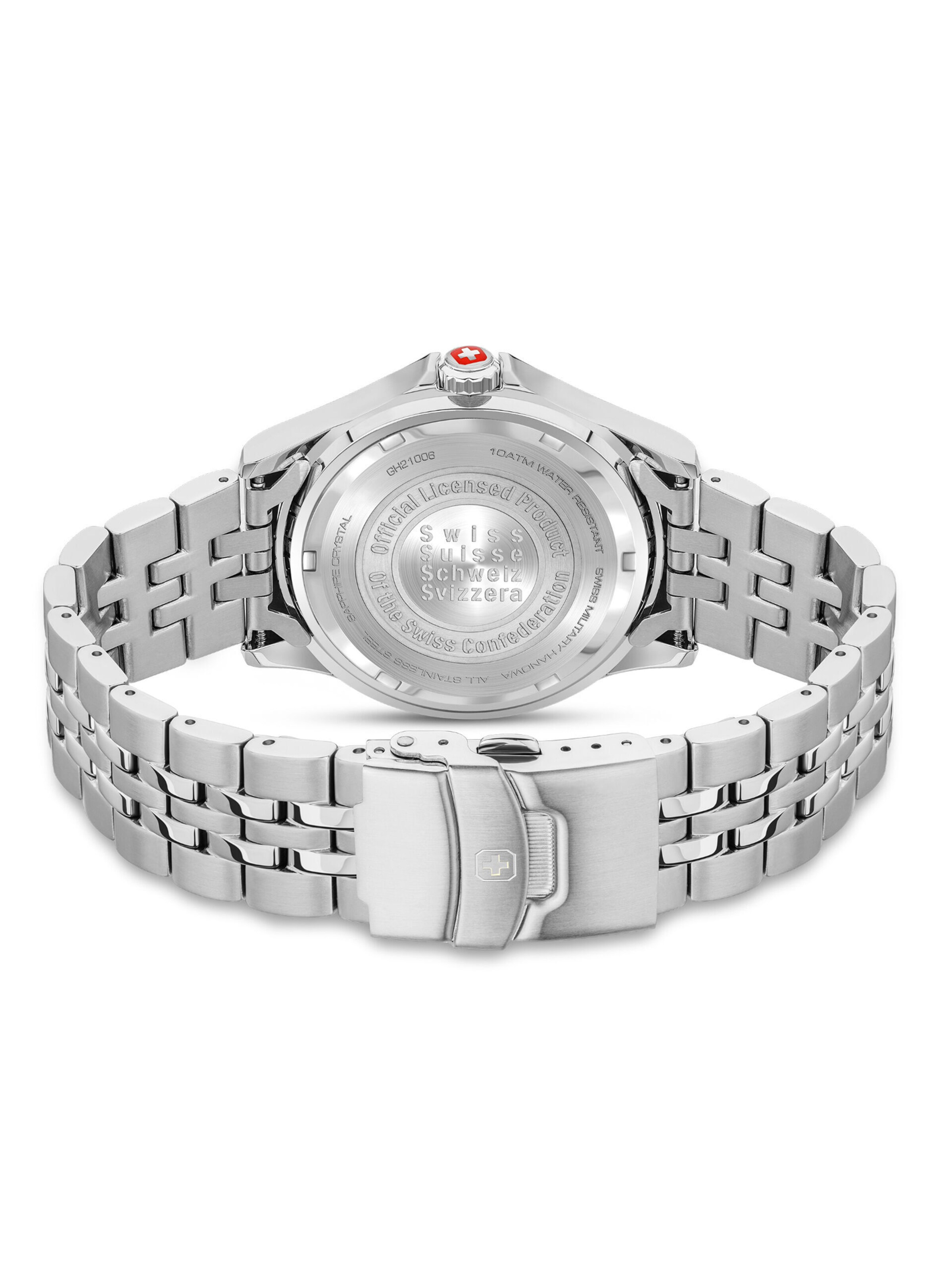 SWISS MILITARY HANOWA Uhr 'Flagship X' in Silber