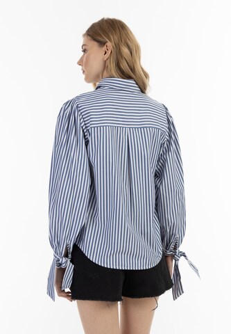 Camicia da donna di DreiMaster Vintage in blu