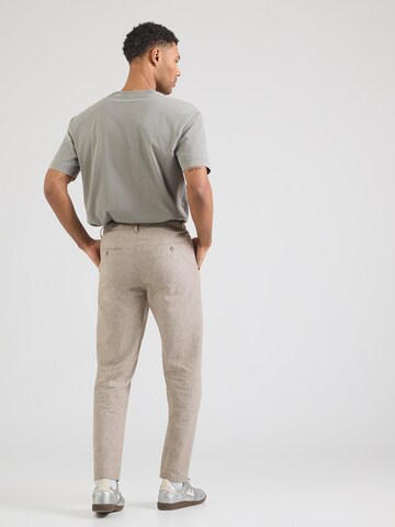 Only & Sons Ozke Hlače z naborki 'ONSLEO' | rjava barva