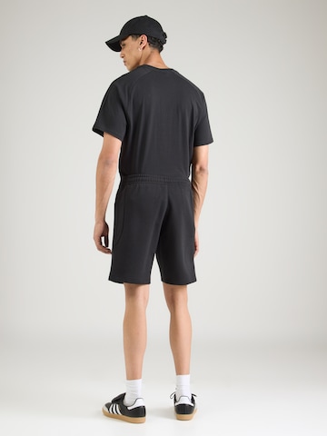 Largi Pantaloni de la ADIDAS ORIGINALS pe negru