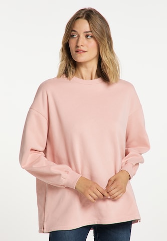 usha BLUE LABEL Sweatshirt in Roze: voorkant