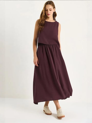 Bianco Lucci - Roupa de casa 'Zweiteiliges Set' em preto: frente
