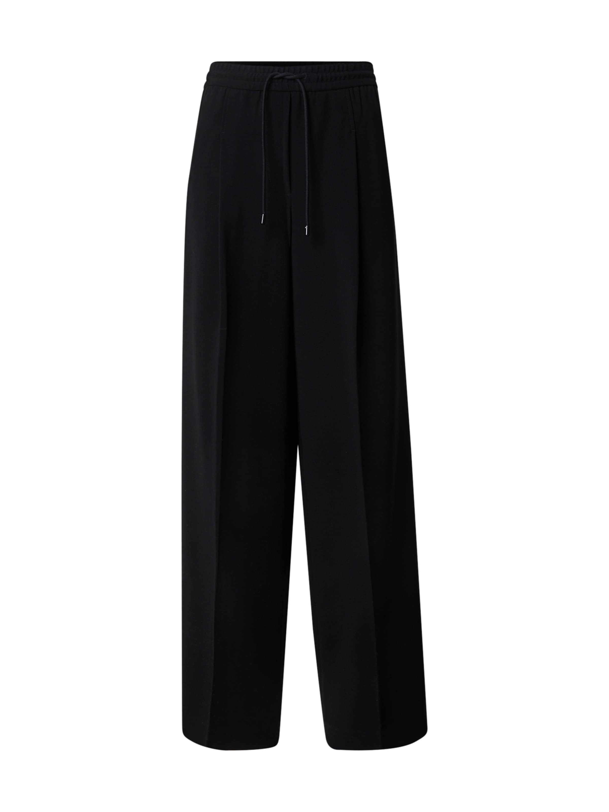 Loosefit Pantaloni con piega frontale di MICHAEL Michael Kors in nero: frontale