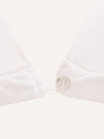 ZUBEK Triangel BH ''silk open'' in Weiß