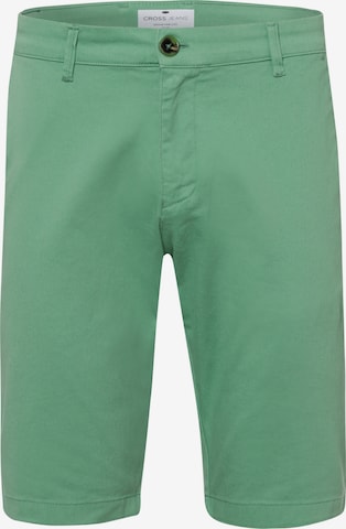 Cross Jeans Regular Pants in Green: front