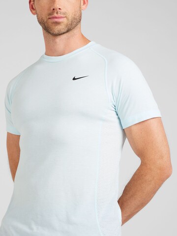 NIKE Функциональная футболка 'FLEX REP' в Синий