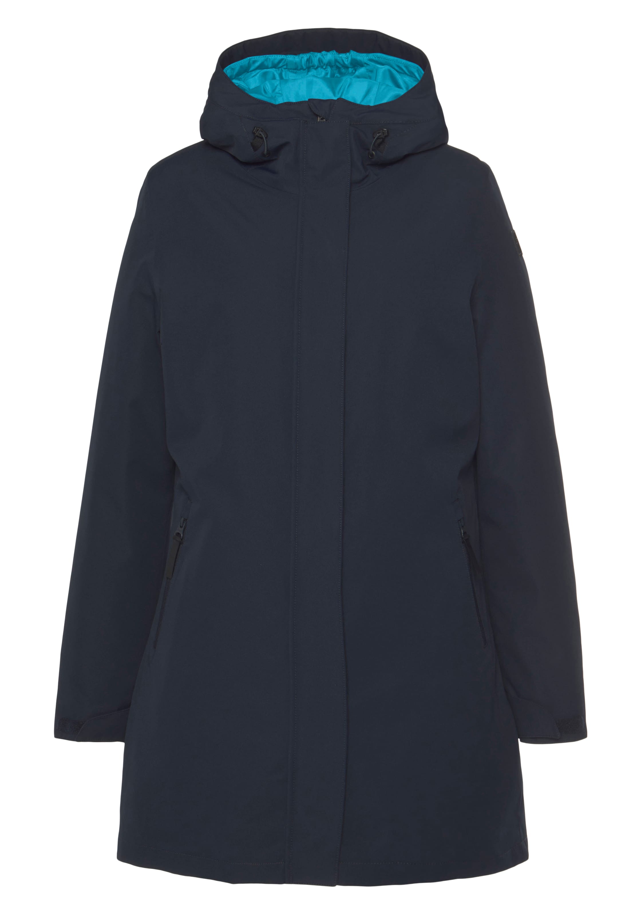 ICEPEAK Funktionsmantel in Blau: Vorderseite