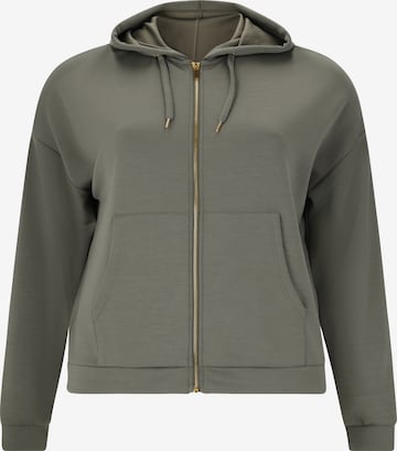 Q by Endurance Kapuzenjacke in Grau: Vorderseite