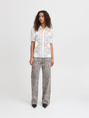 ICHI - Blusa 'Silja' em branco