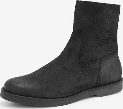 Travelin Bottines 'Pordic' en noir denim, Vue avec produit