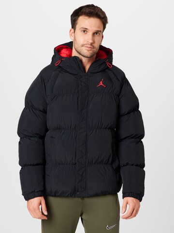 Jordan Jacke in Schwarz: Vorderseite