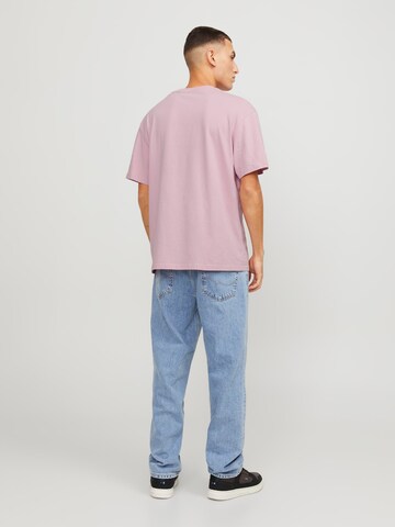 JACK & JONES Μπλουζάκι 'JORVesterbro' σε ροζ