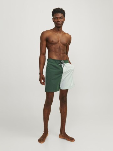 JACK & JONES Zwemshorts in Groen