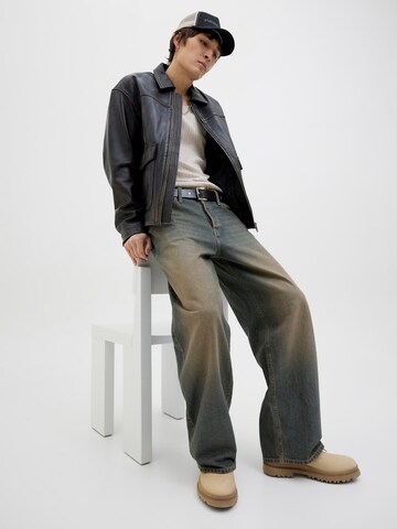 JACK & JONES Baggy Jeans 'JJIDAVE JJORIGINAL' in Blue
