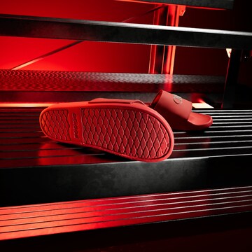 ADIDAS PERFORMANCE - Zapatos para playa y agua 'Audi F1 Team Adilette' en rojo