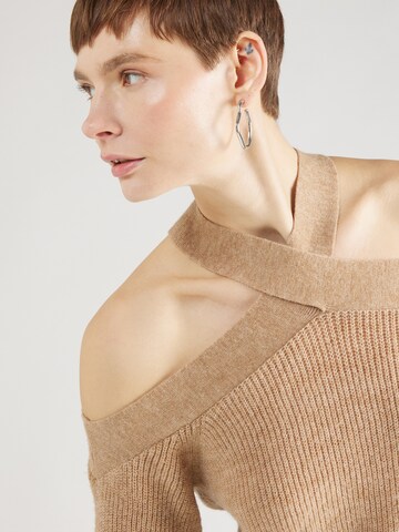 SOMETHINGNEW Pullover 'ALMI' in Braun