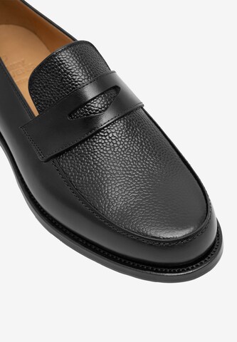 Henry Stevens Slipper 'Haywood' in Schwarz