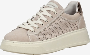 Sneaker bassa di Nero Giardini in beige: frontale