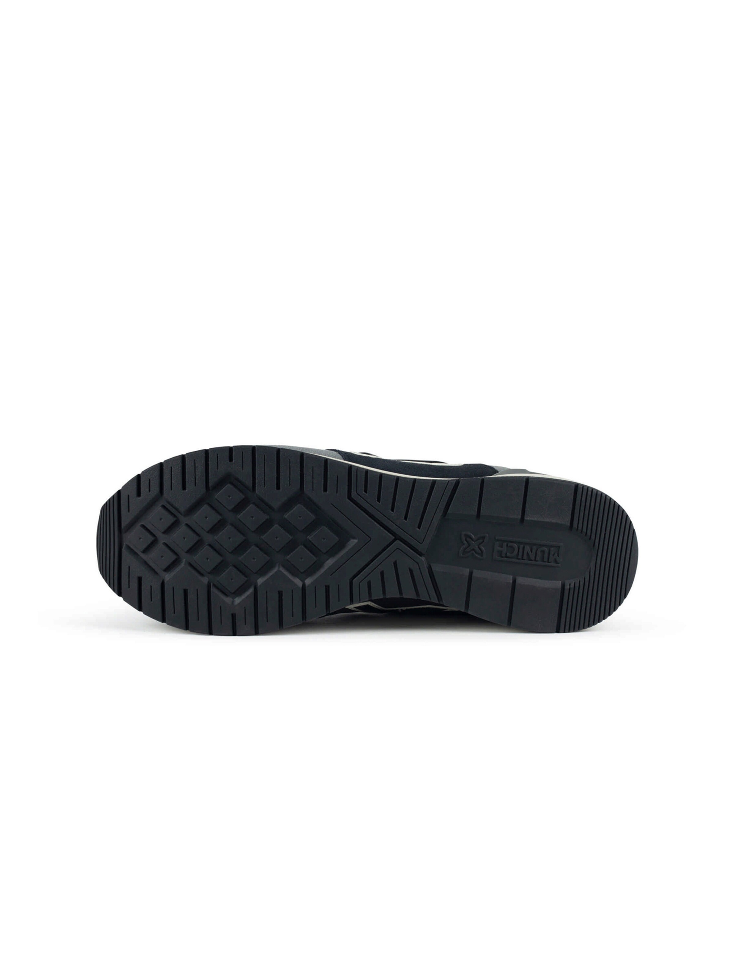 Baskets basses 'DASH' MUNICH en noir : en bas