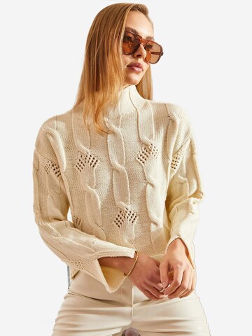 Pullover 'Pullover' di Bianco Lucci in bianco