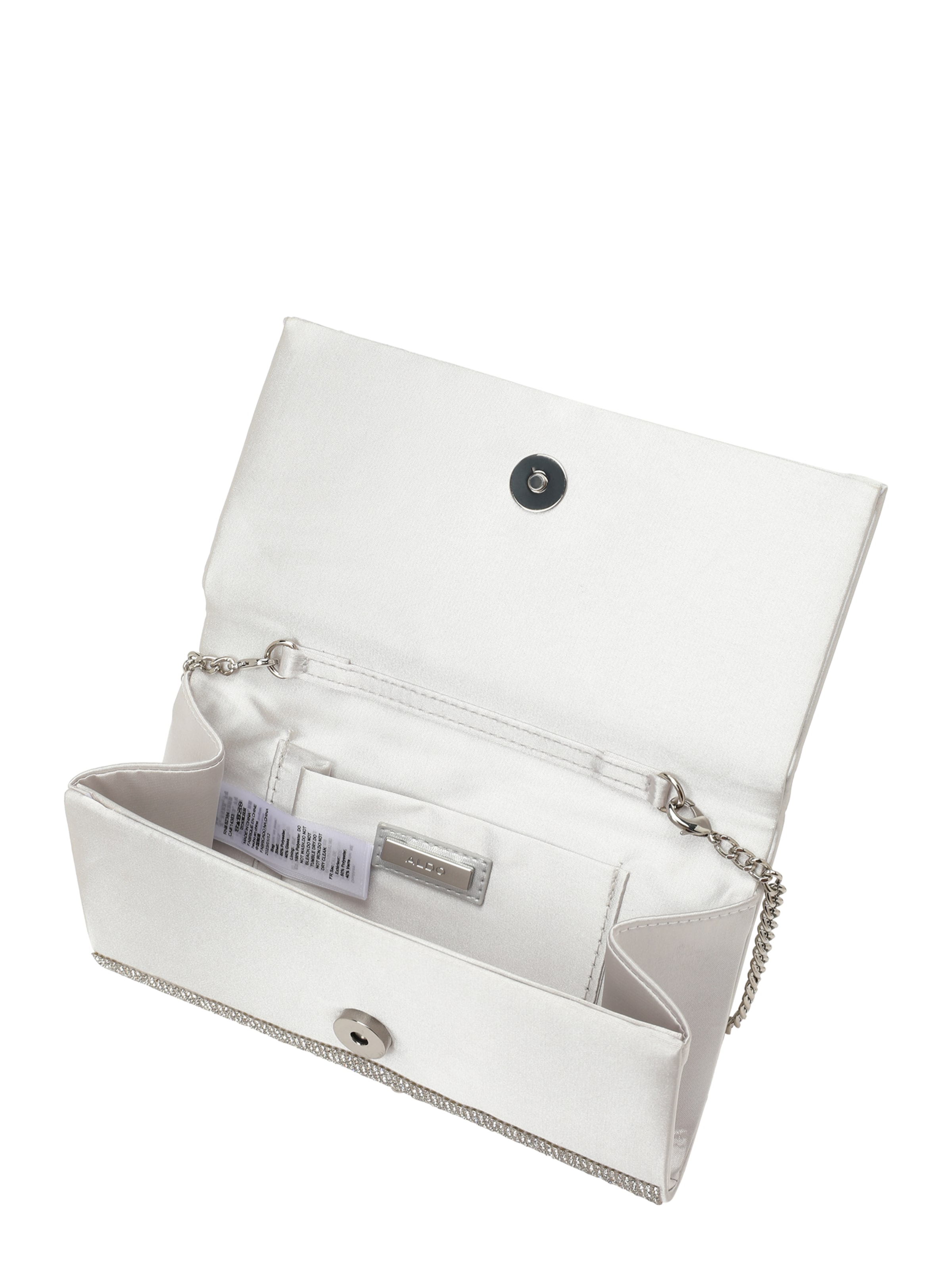 ALDO Clutch 'FAHARI' in Silver