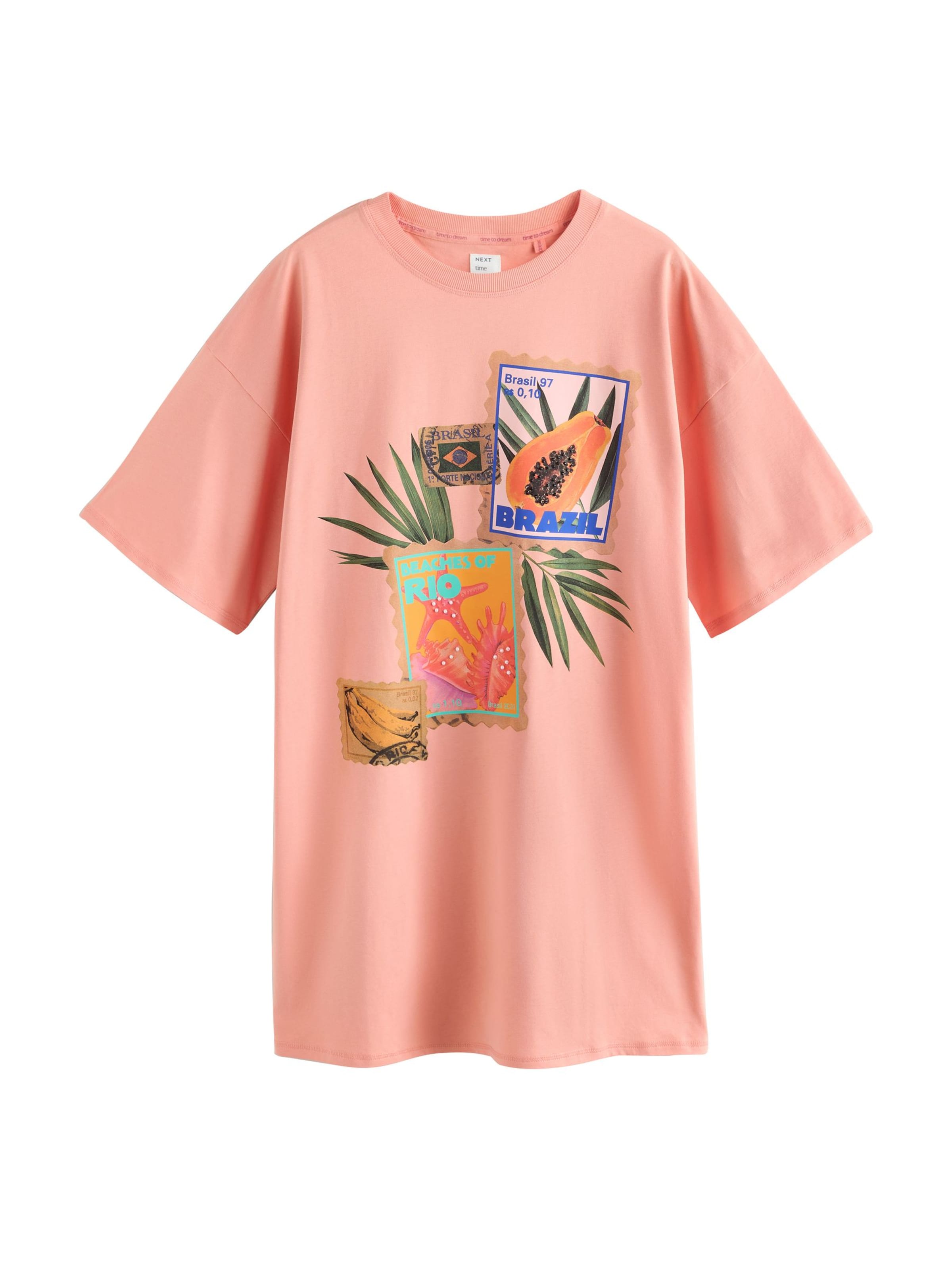 Next Nightgown in Orange: front