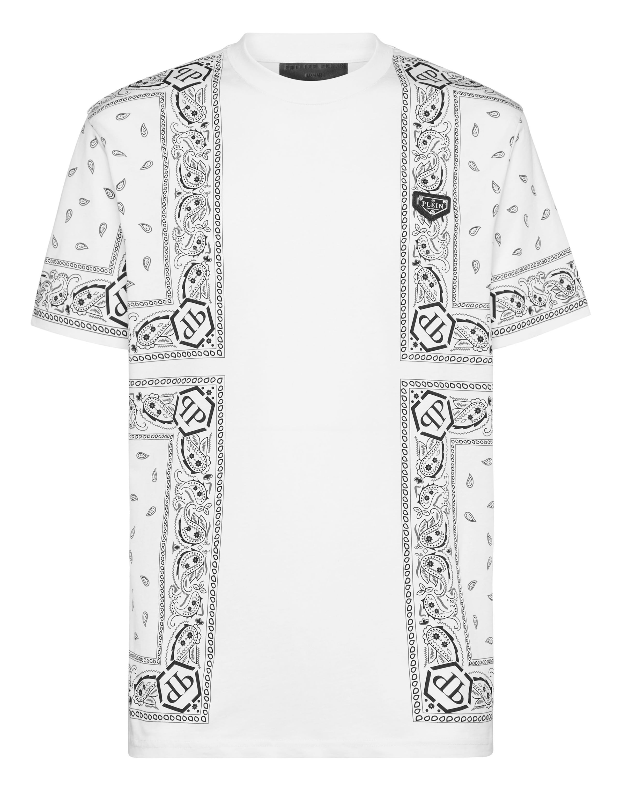 Philipp Plein - Camiseta en blanco: frente