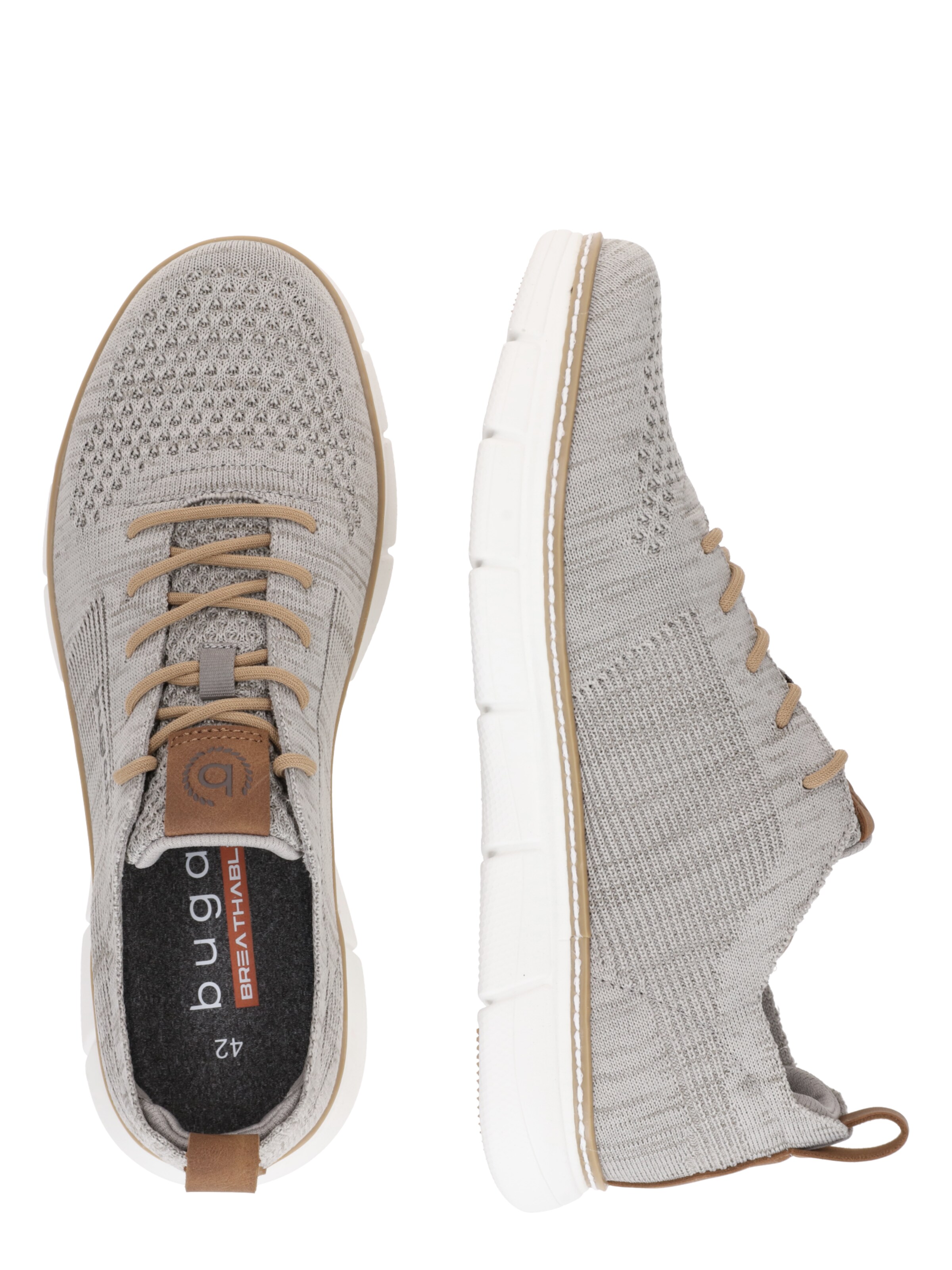 Baskets basses bugatti en gris