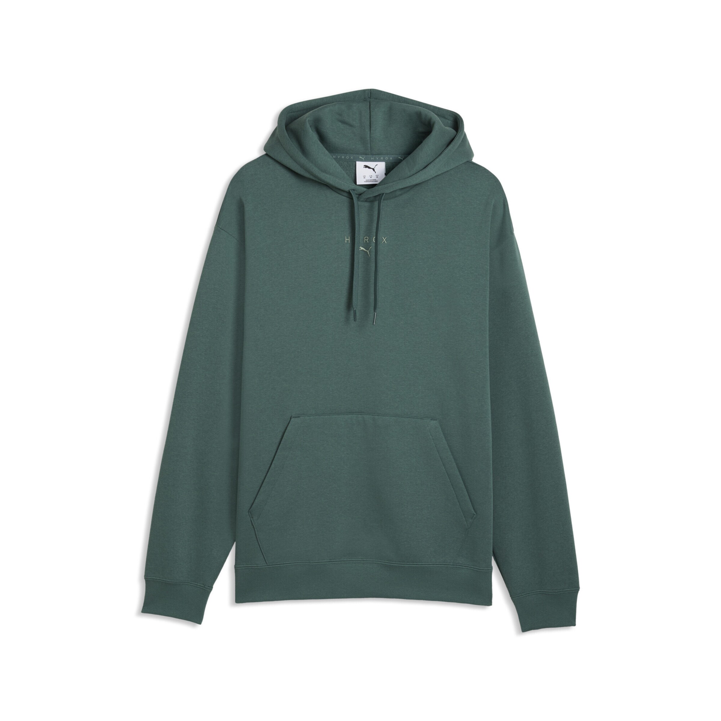 Sweat de sport PUMA en vert : devant