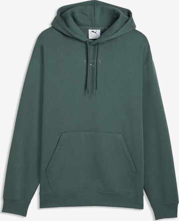 Sweat de sport PUMA en vert : devant