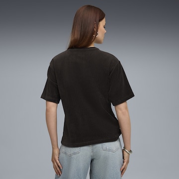 PUMA Shirt 'Essentials' in Zwart