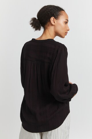 ICHI - Blusa en negro