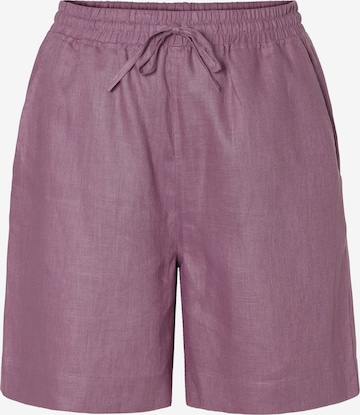 TATUUM Regular Housut värissä lila: etupuoli