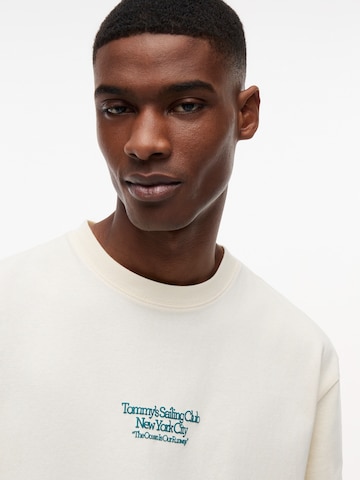 Tommy Jeans T-shirt 'SAILBOAT' i beige