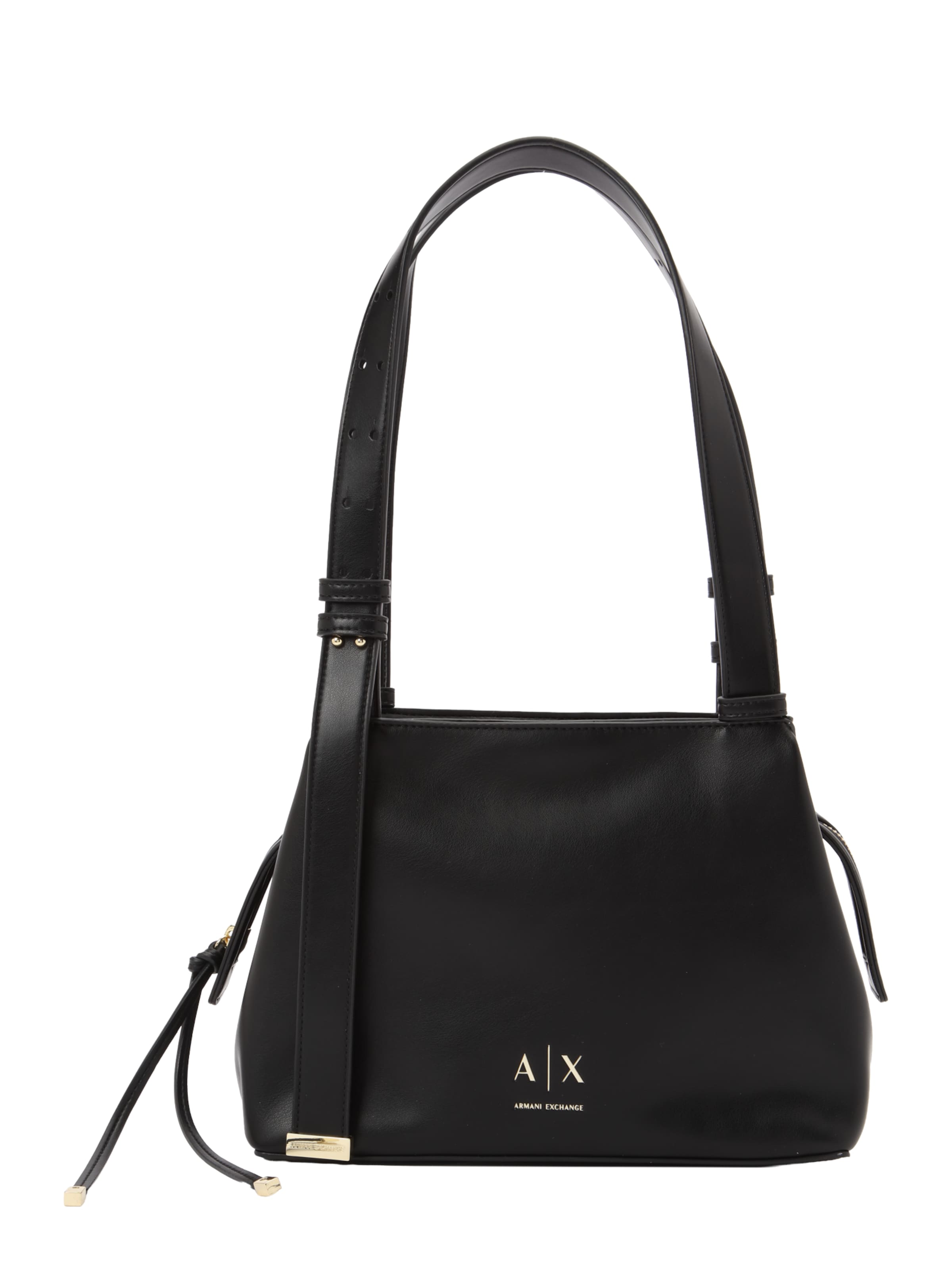 ARMANI EXCHANGE Schoudertas 'ALICE' in Zwart: voorkant