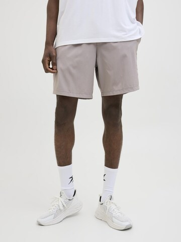 Loosefit Pantalon 'JCOCNZ' JACK & JONES en gris : devant
