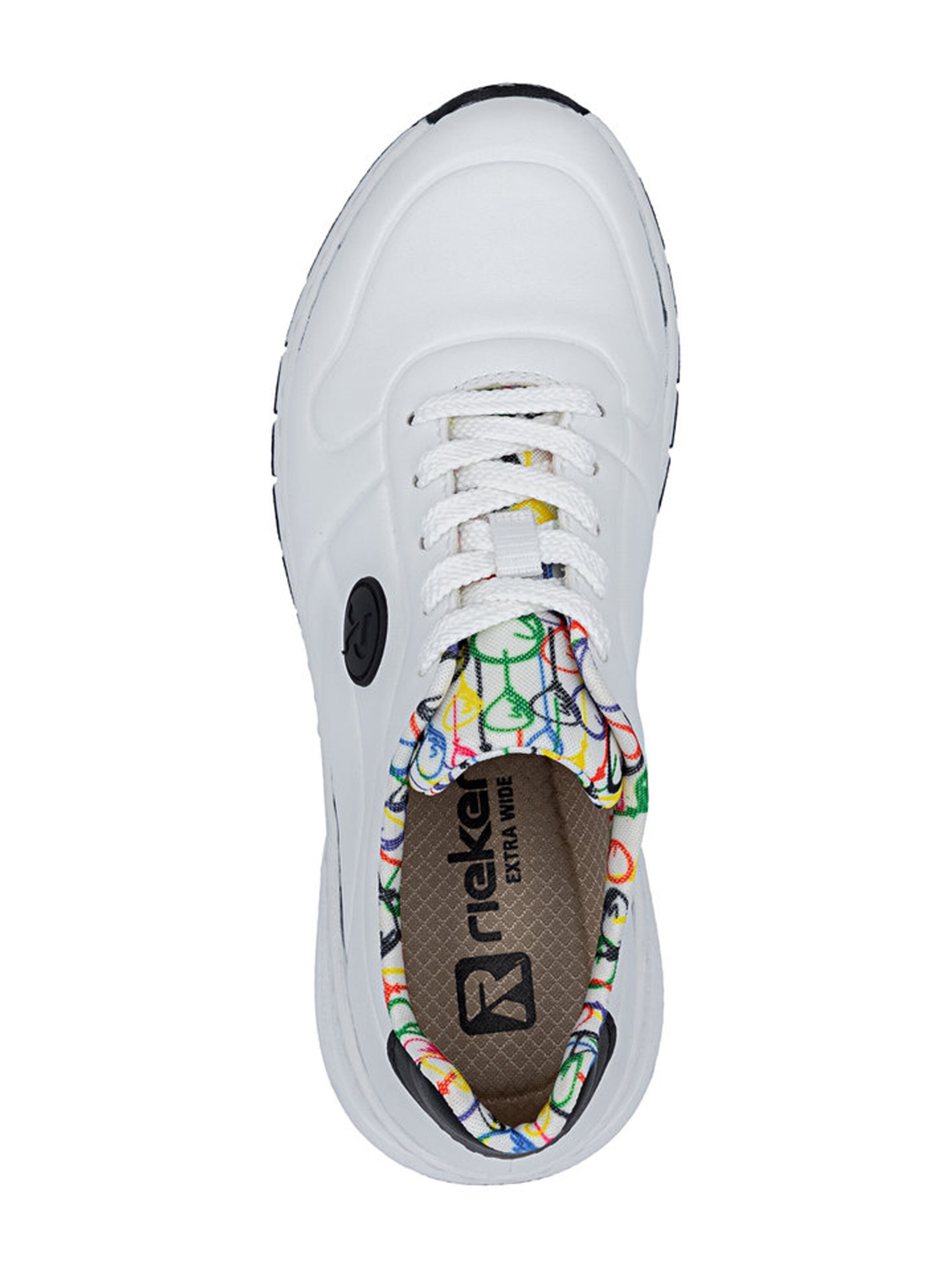 Rieker Nízke tenisky - Biela