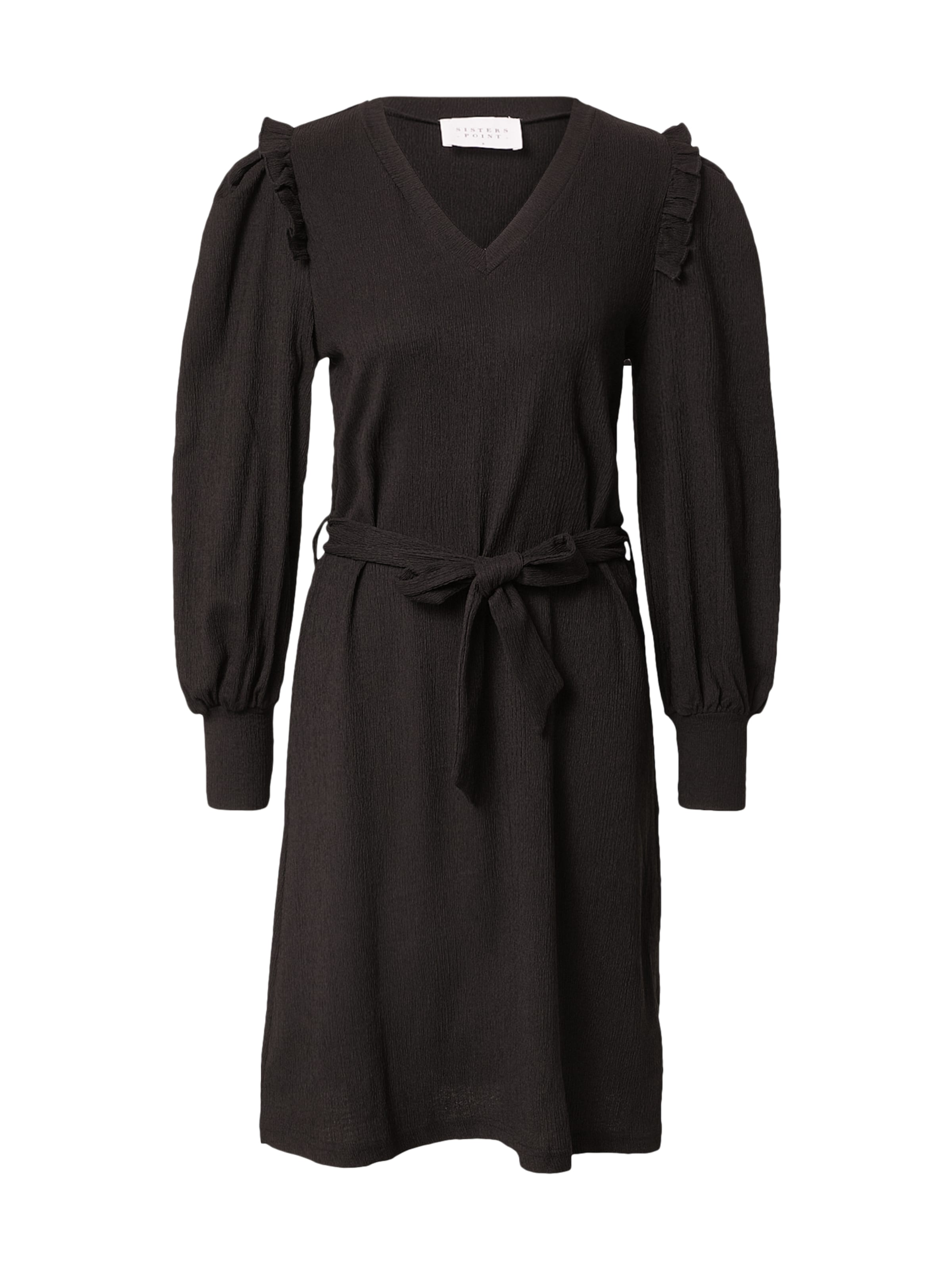 Robe 'EINA' SISTERS POINT en noir : devant