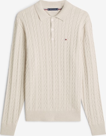 TOMMY HILFIGER Neulepaita 'CLASSIC' värissä beige: etupuoli