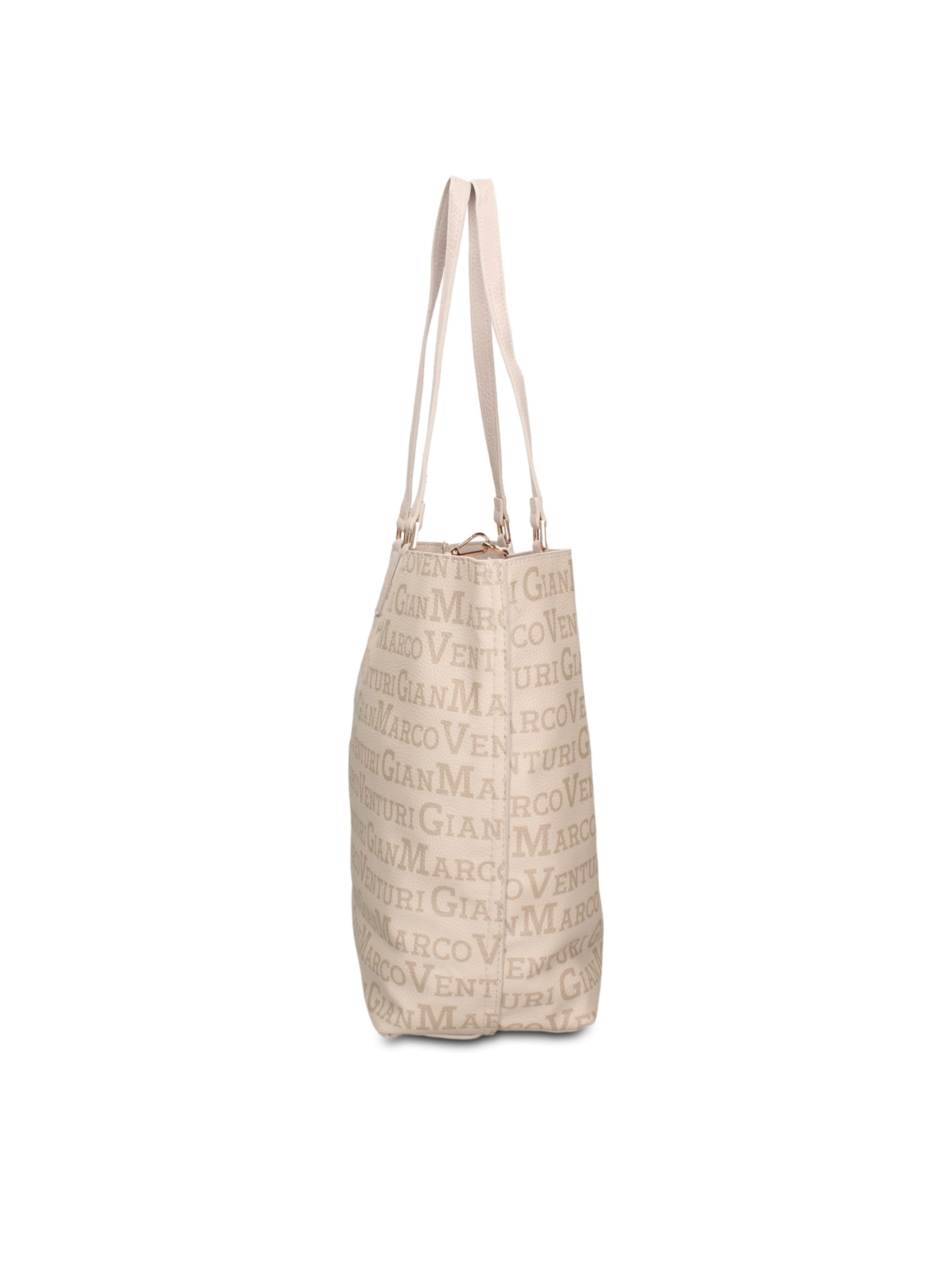 Shopper 'Shopper Elegante Pelle Vegana Gianmarco Venturi - Borsa Donna Versatile' di GianMarco Venturi in verde