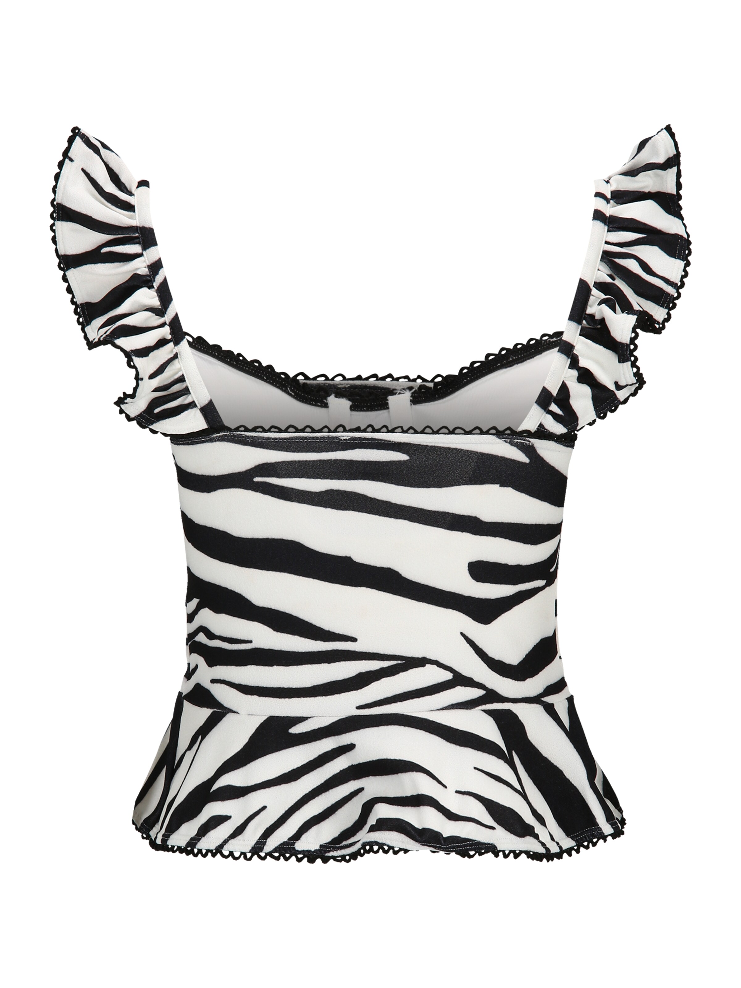 Haut River Island Petite en blanc