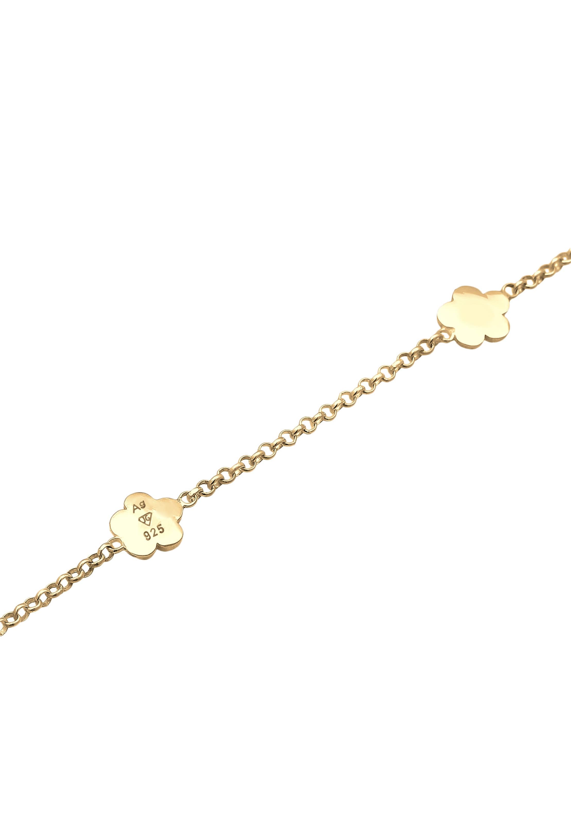 ELLI Armband ' Blume' in Gold