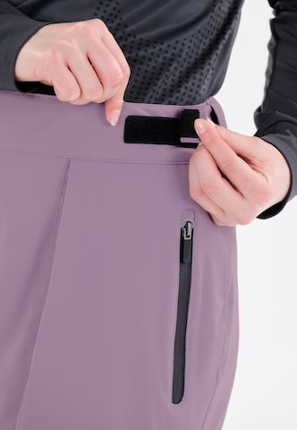 SLOPE Regular Outdoor trousers in Purple