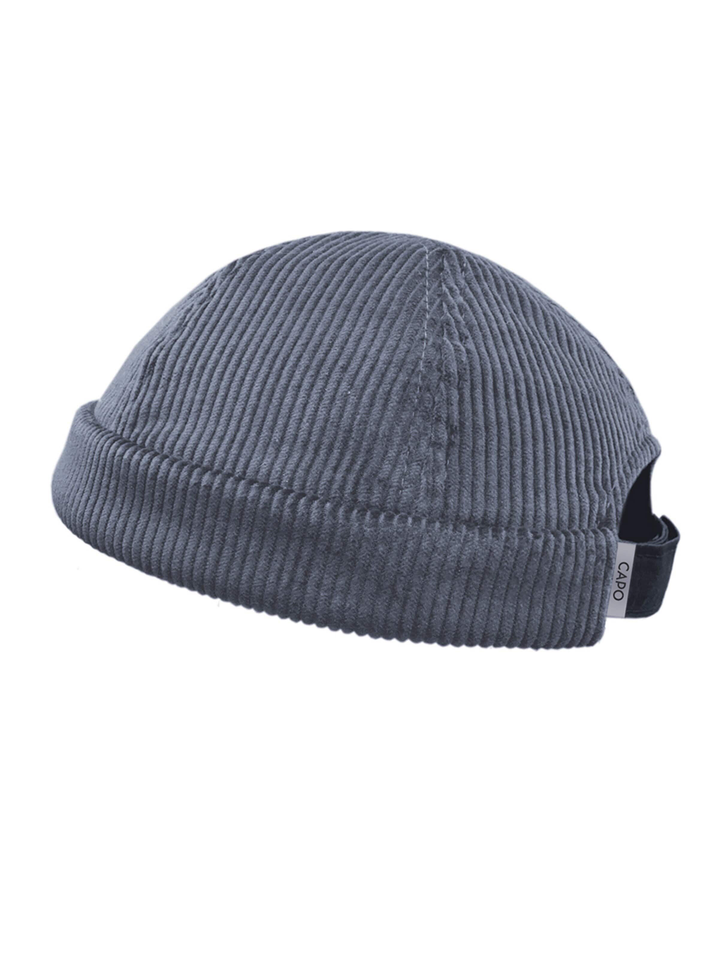 CAPO Beanie in Blue: front