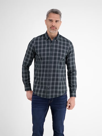 Coupe regular Chemise LERROS en bleu : devant